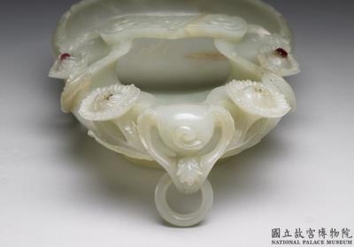 图片[3]-Jade gourd-shaped water container, Qing dynasty (1644-1911)-China Archive